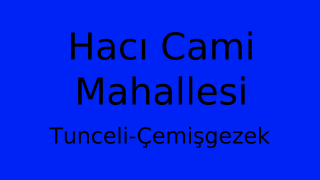 Hacı Cami Mahallesi Thumbnail