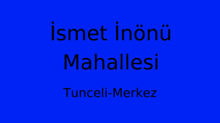 İsmet İnönü Mahallesi Thumbnail