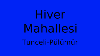 Hiver Mahallesi Thumbnail