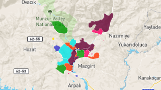 Tunceli Tunceli Merkez'in Mahalleleri, Nüfus Bilgileri, Haritalar ve İstatistikler Thumbnail