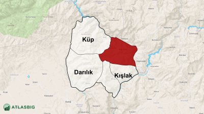 Köprücük Mahallesi ve Çevresindeki Mahalle ve Köyler Haritası Thumbnail