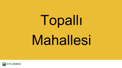 Topallı Mahallesi Haritası Thumbnail