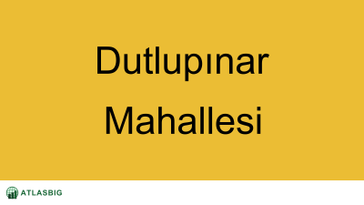 Dutlupınar Mahallesi Haritası Thumbnail