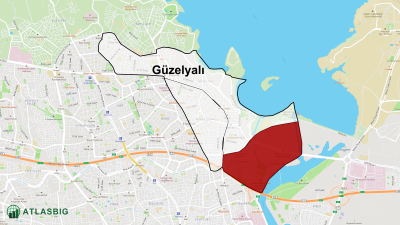 Beyazevler Mahallesi ve Çevresindeki Mahalle ve Köyler Haritası Thumbnail