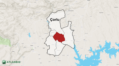 Hacılı Mahallesi ve Çevresindeki Mahalle ve Köyler Haritası Thumbnail