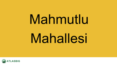 Mahmutlu Mahallesi Haritası Thumbnail