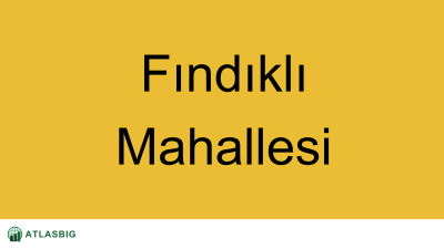 Fındıklı Mahallesi Haritası Thumbnail