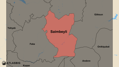 Saimbeyli ve Komşu İlçeler Haritası Thumbnail