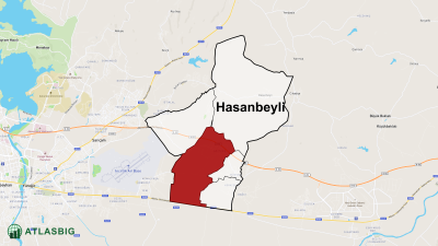 Göztepe Mahallesi ve Çevresindeki Mahalle ve Köyler Haritası Thumbnail