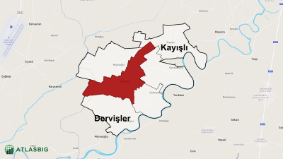Çaputçu Mahallesi ve Çevresindeki Mahalle ve Köyler Haritası Thumbnail