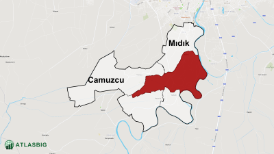 Hadırlı Mahallesi ve Çevresindeki Mahalle ve Köyler Haritası Thumbnail