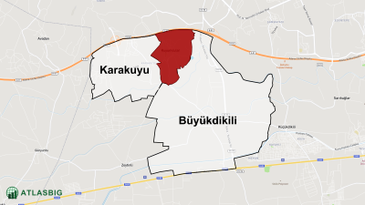 Kuyumcular Mahallesi ve Çevresindeki Mahalle ve Köyler Haritası Thumbnail