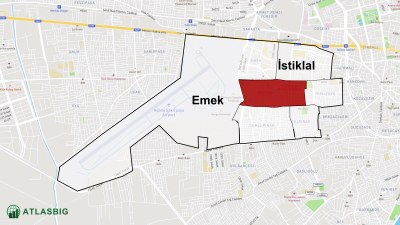 Meydan Mahallesi ve Çevresindeki Mahalle ve Köyler Haritası Thumbnail