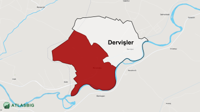 Mürseloğlu Mahallesi ve Çevresindeki Mahalle ve Köyler Haritası Thumbnail