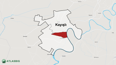 Serinevler Mahallesi ve Çevresindeki Mahalle ve Köyler Haritası Thumbnail