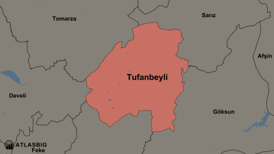 Tufanbeyli ve Komşu İlçeler Haritası Thumbnail