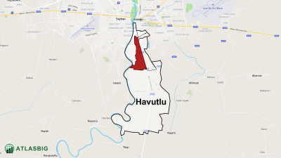 Haydaroğlu Mahallesi ve Çevresindeki Mahalle ve Köyler Haritası Thumbnail
