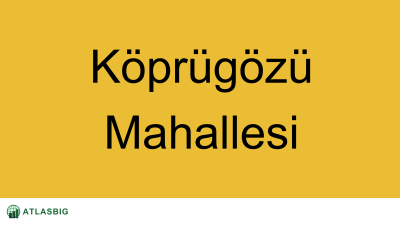 Köprügözü Mahallesi Haritası Thumbnail