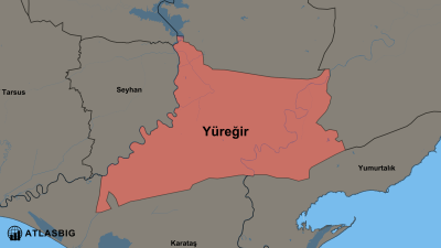 Yüreğir ve Komşu İlçeler Haritası Thumbnail