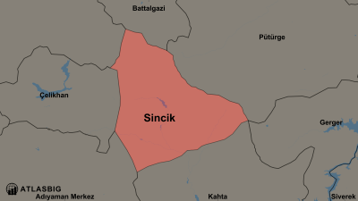 Sincik ve Komşu İlçeler Haritası Thumbnail