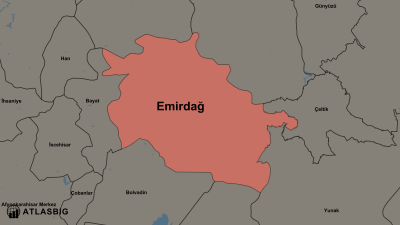 Emirdağ ve Komşu İlçeler Haritası Thumbnail