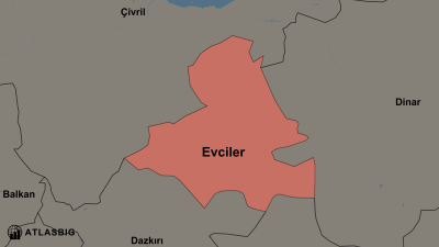 Evciler ve Komşu İlçeler Haritası Thumbnail