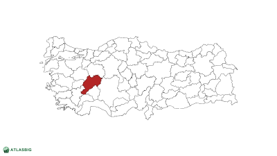 Türkiye haritasında Afyonkarahisar Thumbnail
