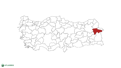 Türkiye haritasında Ağrı Thumbnail