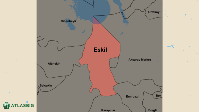 Eskil ve Komşu İlçeler Haritası Thumbnail