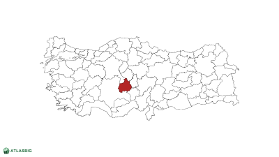 Türkiye haritasında Aksaray Thumbnail
