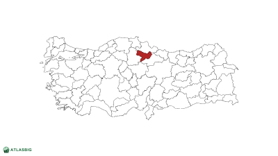 Türkiye haritasında Amasya Thumbnail