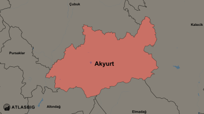 Akyurt ve Komşu İlçeler Haritası Thumbnail