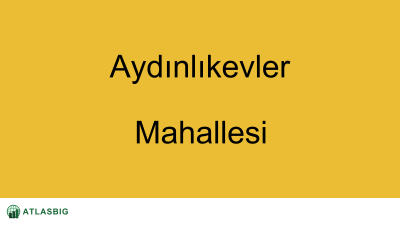 Aydınlıkevler Mahallesi Haritası Thumbnail
