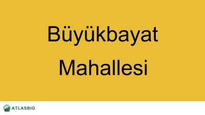 Büyükbayat Mahallesi Haritası Thumbnail