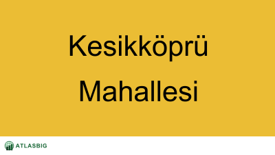Kesikköprü Mahallesi Haritası Thumbnail