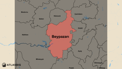 Beypazarı ve Komşu İlçeler Haritası Thumbnail