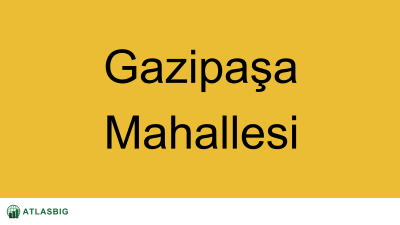 Gazipaşa Mahallesi Haritası Thumbnail