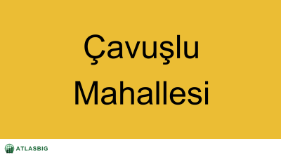 Çavuşlu Mahallesi Haritası Thumbnail