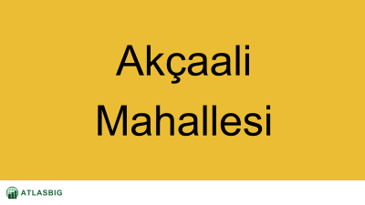 Akçaali Mahallesi Haritası Thumbnail