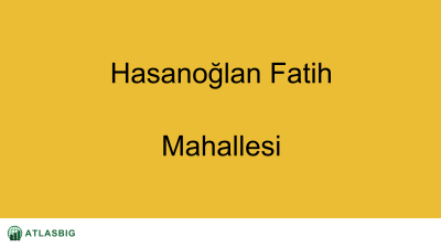 Hasanoğlan Fatih Mahallesi Haritası Thumbnail