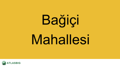 Bağiçi Mahallesi Haritası Thumbnail