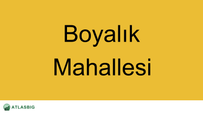 Boyalık Mahallesi Haritası Thumbnail