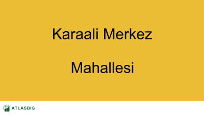 Karaali Merkez Mahallesi Haritası Thumbnail