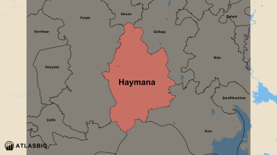 Haymana ve Komşu İlçeler Haritası Thumbnail