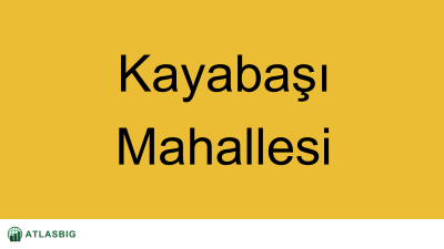 Kayabaşı Mahallesi Haritası Thumbnail