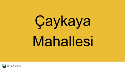 Çaykaya Mahallesi Haritası Thumbnail