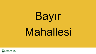 Bayır Mahallesi Haritası Thumbnail