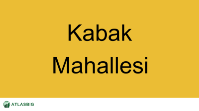 Kabak Mahallesi Haritası Thumbnail