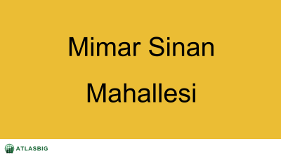 Mimar Sinan Mahallesi Haritası Thumbnail
