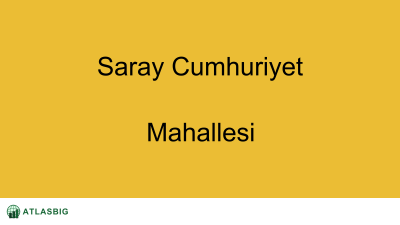 Saray Cumhuriyet Mahallesi Haritası Thumbnail